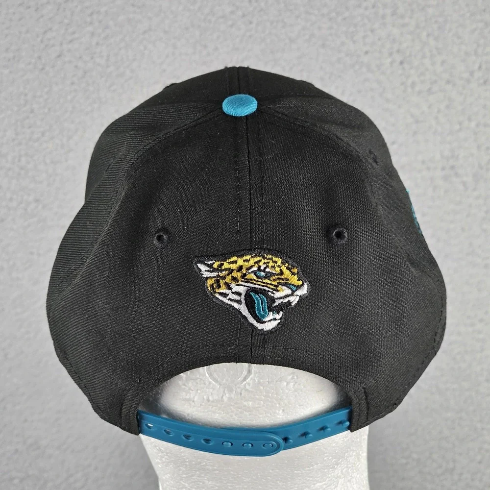 New Era Hat Mens OS Black Jacksonville Jaguars NFL 22 Draft 940 Snapback Cap